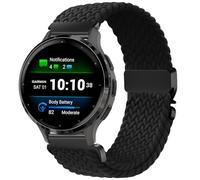 VELULYX cinturino in nylon intrecciato compatibile con Garmin Venu 2S/Venu 3S/Vivomove 3S/Vivoactive 4S, cinturino elastica 18MM per Fossil Gen 6/5E/3/4/Withings Steel HR 36mm/ScanWatch 2 38mm