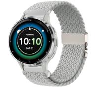 VELULYX cinturino in nylon intrecciato compatibile con Garmin Venu 2S/Venu 3S/Vivomove 3S/Vivoactive 4S, cinturino elastica 18MM per Fossil Gen 6/5E/3/4/Withings Steel HR 36mm/ScanWatch 2 38mm