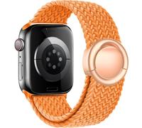 VELULYX cinturino intrecciata Solo Loop compatibile con Apple Watch 38mm 40mm 41mm 42mm 44mm 45mm 46mm 49mm, cinturino elastico fibbia rotonda per iWatch Serie 10 9 8 7 6 5 4 3 Ultra 2 1 SE