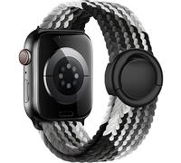 VELULYX cinturino intrecciata Solo Loop compatibile con Apple Watch 38mm 40mm 41mm 42mm 44mm 45mm 46mm 49mm, cinturino elastico fibbia rotonda per iWatch Serie 10 9 8 7 6 5 4 3 Ultra 2 1 SE