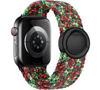 VELULYX cinturino intrecciata Solo Loop compatibile con Apple Watch 38mm 40mm 41mm 42mm 44mm 45mm 46mm 49mm, cinturino elastico fibbia rotonda per iWatch Serie 11 10 9 8 7 6 5 4 3 Ultra 2 1 SE