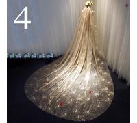 Velum Da Sposa In Pizzo Fatato Con Pettine Per Capelli