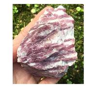 VELUNE Cristallo Naturale Tormalina Rosa Grezza Tormalina Rossa Anguria Pietre grezze CampioneCristalli Collezioni di casa (Size : 130-160g)