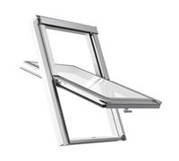 Velux Gruppe 78 x 98 cm Finestra da tetto in plastica RoofLITE+ | Finestra con triplo vetro | Lucernaio con cornice per tegole (fino a 50 m+ Set di isolamento e di raccordo) + Telaio isolante