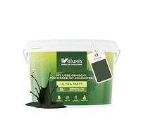 Veluxis® pittura murale verde per interni - 5 litri i copertura 1, senza striature, antigoccia e vernice ecologica priva di VOC - (Ritzy Rosemary)