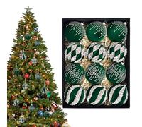 Velvet Balls For Christmas Tree, Seasonal Holiday Home Decor For Indoor, 12-Piece Velvet Balls Christmas Decorations, Outdoor Party Bedroom Living Room Kitchen Table Mantel Garland