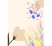 Velvet Bloom Notebook: Blossom Into Your Best Self