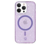 Velvet Caviar Custodia per iPhone 15 Pro Max con glitter viola [prova di caduta da 2,4 metri] compatibile con MagSafe - Graziose custodie protettive per ragazze (polvere di stelle lilla)