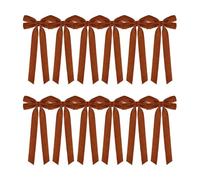 Velvet Christmas Bows - 12 pezzi Holiday Decor | Festive Christmas Tree Pendants For Home, Office, Wreaths, Staircase, Tovaglia, Wall, Garden, Backyard, Perfect For Decorators and Festival Planners