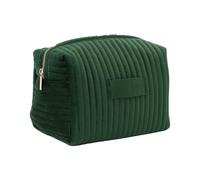 Velvet Cosmetic Bag - Large Capacity Velvet Makeup Bag with Zipper