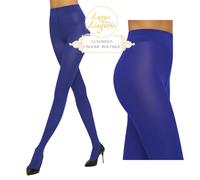 Velvet De Luxe 66 Collant Di Wolford M Blu Opaque 66 Den