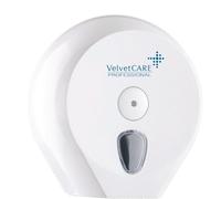 VELVET Dispenser per carta igienica Jumbo, ABS, bianco, dispenser per carta igienica, porta carta igienica,