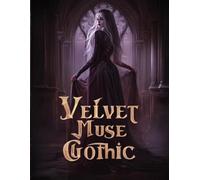 Velvet Gothic Muse: A High Detail Gothic Women Coloring Book for Adults & Teens Ages 14+ | Dark Feminine Art, Elegant Gothic Fashion & Stress Relief - For Those Who Love Dark Romantic Gothic Beauty