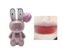 Velvet Lipstick Matte Long Light Pigment Colore 2 In 1 Coniglio Gloss A Gloss Labbra Labbra Glassa Rossetto Liquido In Velluto