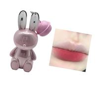 Velvet Lipstick Matte Long Light Pigment Colore 2 In 1 Coniglio Gloss A Gloss Labbra Labbra Glassa Rossetto Liquido In Velluto