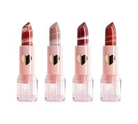 Velvet Matte Lipstick Set, 4-Color Lip Stain Set, Velvet High Pigmented Lip Gloss, Long Lasting Lipstick Set, Women's Lipstick Set, Matte Lip Stain Kit, High Pigment Lipstick for Dating