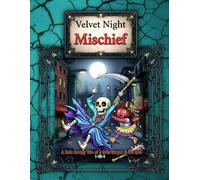 Velvet Night Mischief: A Cute Creepy Tale of a Grim Reaper & Oni Duo