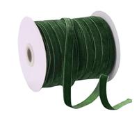 Velvet Ribbons - Wrapping Bows | Velvet Ribbon Roll for Crafts Decoration | Vintage Velvet Ribbons for Christmas Festivals Holiday Christmas Ribbons Handmade Craft