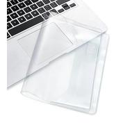 VelvetGlow Copertina A5, Copri Libro in Pvc Gelatinoso, Copertina Trasparente, Bustina Trasparente A5 Midori, A5stalogy 6,3 X 8,5 Pollici