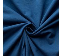 VelvetHome Premium Lenzuolo con Angoli Una Piazza e Mezza 120x200 cm Lenzuola 1 Piazza e Mezza in 100% cotone con elastico di prima qualità Lenzuolo sotto con Angoli 120 x 200 Blu Scuro