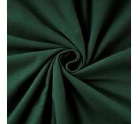 VelvetHome Premium Lenzuolo con Angoli Una Piazza e Mezza 140x200 cm Lenzuola 1 Piazza e Mezza in 100% cotone con elastico di prima qualità Lenzuolo sotto con Angoli 140 x 200 Verde Scuro