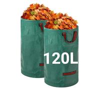 Velway Sacchi per Rifiuti da Giardino Resistenti 120L x 2Pacchi Sacchi da
