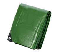 Velway Telone impermeabile resistente - 2 m x 3 m, 100 g/m², telone con occhielli rinforzati, protezione UV, telo in plastica, ideale per protezione multiuso per interni ed esterni, verde