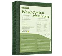 Velway Telo Pacciamatura 1x10M Biodegradabile - 80g/m² Telo Anti Erbacce per Orto Giardino Tessuto Permeabile all'Acqu - Compostabile Stabilizzazione ai Raggi UV Barriere Contro Le Erbe Infestanti