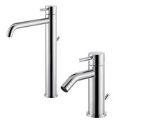 Vema - Maira set lavabo alto + bidet con scarico V27020+V27070