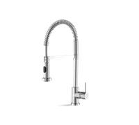 Vema Rubinetterie - Mosa miscelatore Cucina canna con molla girevole - V26030