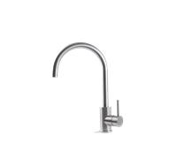 Vema Rubinetterie - Tiber miscelatore Cucina acciaio Inox [canna girevole] - V18021.AC.005