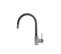 Vema Rubinetterie - Tiber miscelatore Cucina acciaio Inox [canna girevole] - V18023.AC.005