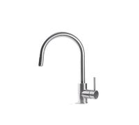 Vema Rubinetterie - Tiber miscelatore Cucina acciaio Inox [canna girevole] - V18040.AC.005