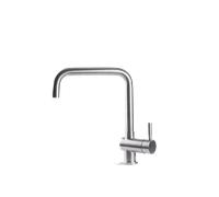 Vema Rubinetterie - Tiber miscelatore Cucina acciaio Inox [canna girevole] - V19020.AC.005