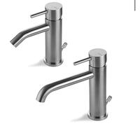 Vema Rubinetterie - TIBER Set miscelatore lavabo+ bidet V17010AC005-V17070AC005