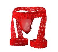 VemeFufu Jockstrap Maschile Tanga Intimo Uomo Sospensorio Perizoma Abbigliamento Sportivo Jock Strap Slip Atletico Strings Mutande Lingerie 1 Pack Rosso