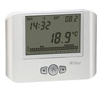 Vemer Cronotermostato da parete VE328100 MITHOS bianco a programmazione settiman