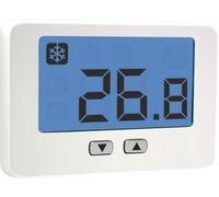 Vemer TERMOSTATO THALOS DA PARETE SCHERMO LCD COLORE BIANCO IP40