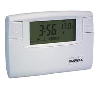 VEMER VE378600 CT200 - Cronotermostato Digitale da Parete per Caldaia, Programmazione Settimanale, Alimentazione a Batteria, Bianco