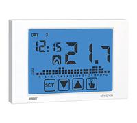 Cronotermostato da parete Vemer Chronos Touch Screen a batterie VE451100