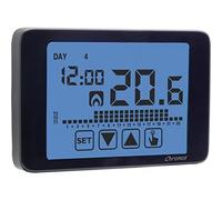 Vemer VE452900 Cronotermostato Chronos Touch Screen da Parete, Nero - NUOVO