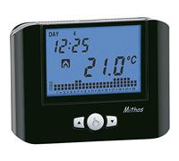 VEMER VE766900 MITHOS - Cronotermostato Digitale da Parete, Programmazione Settimanale, Alimentazione 230V, Nero