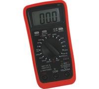 VEMER VE772600 VE 502E - Tester Digitale Multimetro 3½ Digit con Autorange, Misura Tensione AC/DC fino a 1000V, Corrente AC/DC fino a 10A, Prova Diodo e Transistor, Data Hold