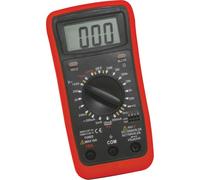 VEMER VE772700 VE 501E - Tester Digitale Multimetro 3½ Digit con Autorange, Misura Tensione AC/DC fino a 1000V, Corrente fino a 10A, Prova Diodo e Transistor, Data Hold