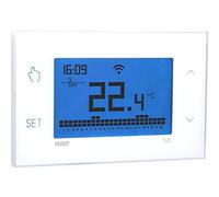 Cronotermostato touch screen TUO WI-FI LITE BIANCO da parete, alimentazione 230V