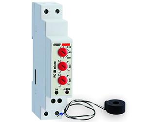 VEMER VE788800 PC1R MICRO - Centralina Controllo Carichi Prioritari, Misuratore di Potenza Attiva Monofase, 1 Modulo DIN, Bianco