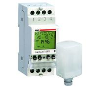 VEMER VE790000 SET MEMO BT1 GPS - Kit composto da 1 Interruttore Orario Astronomico + 1 Modulo GPS, Interfaccia Bluetooth e Programmazione tramite APP, 1 Relè, Bianco