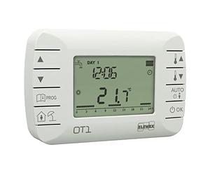 VEMER VE794100 OT1 - Cronotermostato Ambiente Settimanale Modulante per Caldaia con Protocollo OpenTherm Classe V, Bianco