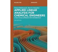 Vemuri Balakotaiah Ram R. R Applied Linear Analysis for Chemical En (Tascabile)