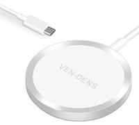 Ven-Dens Pad caricabatterie wireless da 15 W per Google Pixel 9 8 7 6 5 9A 8A 7A 6A 5A 9Pro 8Pro 7Pro 6 Pro, tappetino di ricarica sottile con cavo rapido USB-C compatibile con tutti gli smartphone